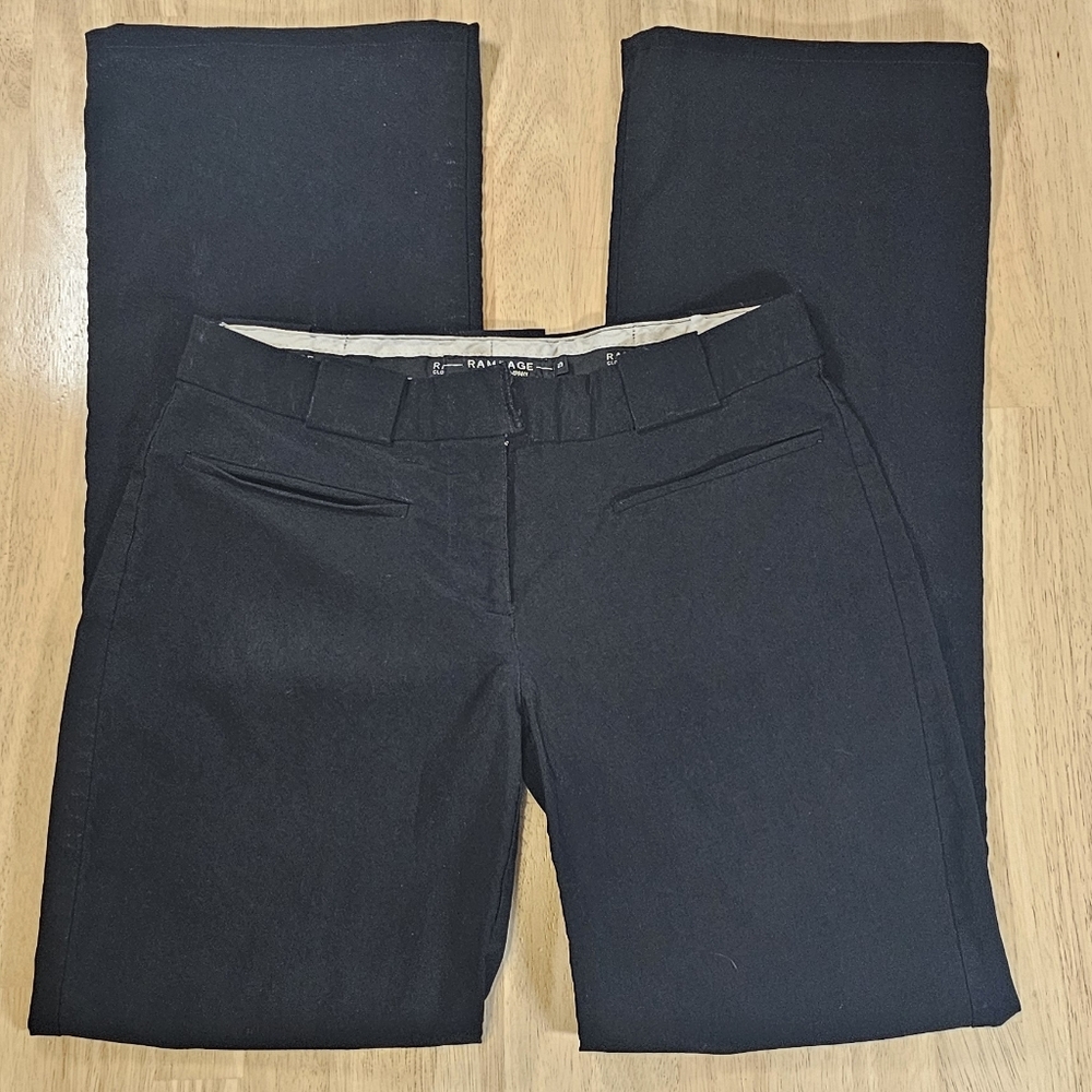 Black Fitted Slacks